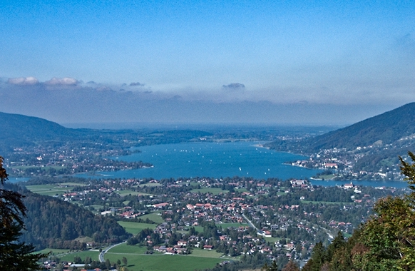 Wallberg-Panoramastrasse in Rottach-Egern am Tegernsee