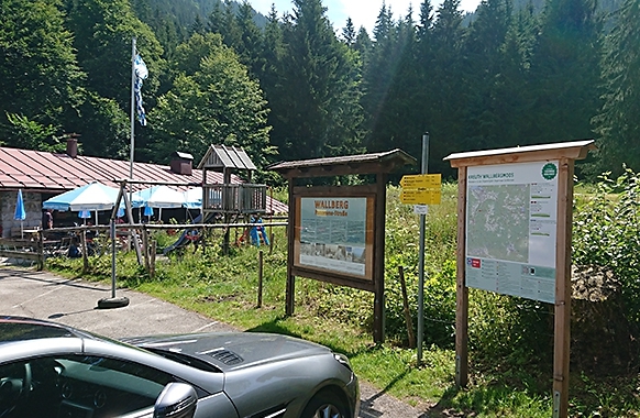 Wallberg-Panoramastrasse in Rottach-Egern am Tegernsee